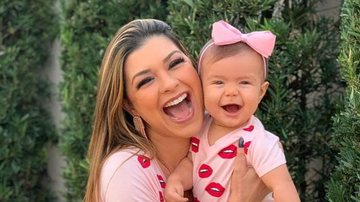 Amanda Françozo compartilha cliques fofos da filha, Vitória - Reprodução/Instagram