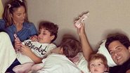 Claudia Leitte derrete corações com registro fofíssimo de seus filhos - Reprodução/Instagram