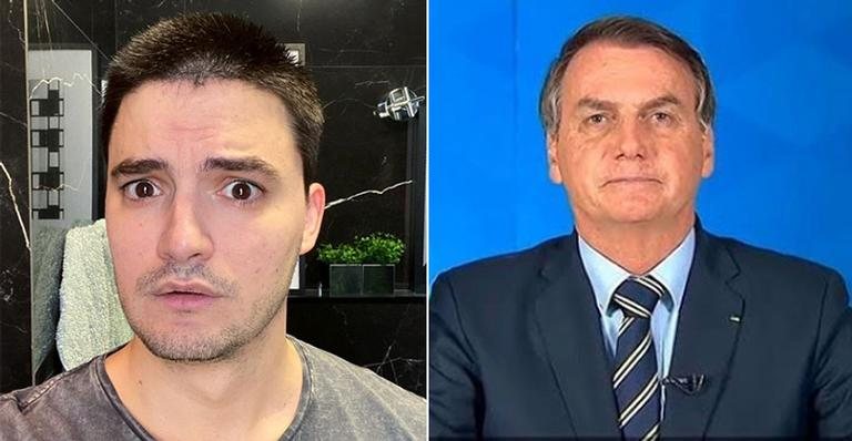Felipe Neto fala sobre Bolsonaro após o presidente testar positivo para o coronavírus - Reprodução/Instagram