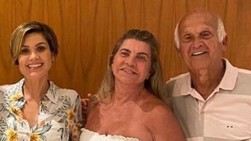 Flavia Alessandra parabeniza os pais pelos 53 anos de união - Reprodução/Instagram
