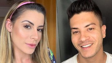 Aricia Silva defende Arthur Aguiar e dispara: ''Fiquei no tempo certo'' - Reprodução/Instagram
