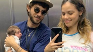 Laura Neiva clica Chay Suede com a filha, Maria - Reprodução/Instagram