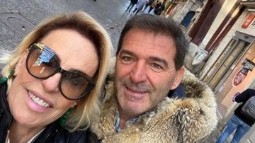 Ana Maria Braga ganha surpresa do marido durante programa e fãs se derretem - Reprodução/Instagram