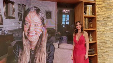 Luciana Gimenez entrevista Biah Rodrigues, esposa de Sorocaba, em seu talk-show - Divulgação/RedeTV
