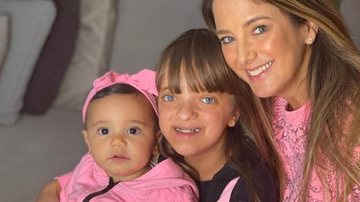 Ticiane Pinheiro se derrete pelas filhas e encanta web - Reprodução/Instagram