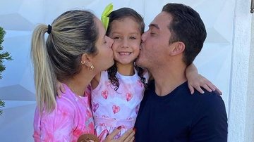 Wesley Safadão comemora os 6 anos da filha, Ysis - Reprodução/Instagram