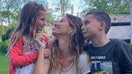 Gisele Bündchen aproveita tarde em parque ao lado dos filhos - Reprodução/Instagram