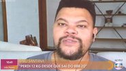 Babu Santana diz que descobriu diabete após perder 12 kg - Reprodução/TV Globo