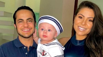 Thammy Miranda posa com a esposa e o filho, e encanta - Reprodução/Instagram