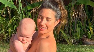 Giselle Itié posa com o filho logo após acordar e encanta - Reprodução/Instagram