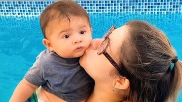 Marília Mendonça posa com o filho, Léo, e arranca elogios - Reprodução/Instagram