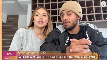Namorada de Zé Felipe comenta tatuagem de casal: ''A gente é doido'' - Reprodução/TV Globo