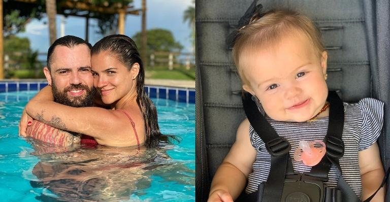 Esposa do sertanejo Mateus celebra nove meses da filha, Flor - Reprodução/Instagram