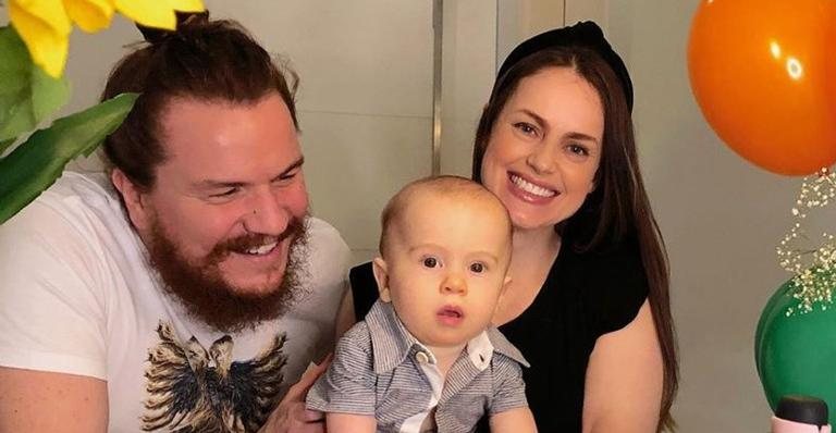 Filho de André Polonca e Amanda Pereira ganha festa em casa - Reprodução/Instagram