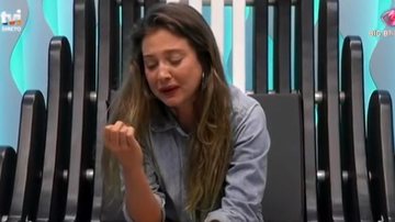 Brasileira no Big Brother Portugal se desespera ao descobrir sobre morte do pai e é consolada - Reprodução
