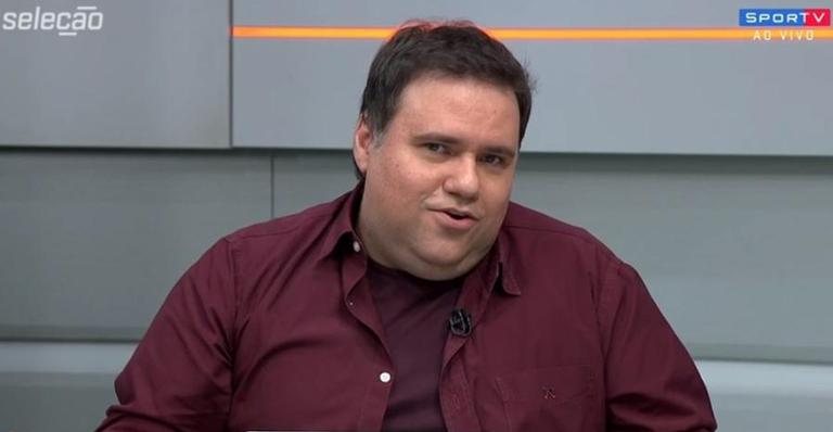 Com trombose venosa cerebral, apresentador Rodrigo Rodrigues está em coma induzido - Reprodução/SportTV