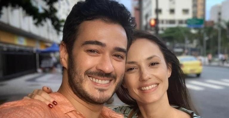 Marcos Veras posta foto com Rosane e exibe barrigão da amada - Reprodução/Instagram