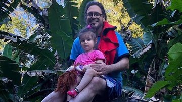 Lucio Mauro Filho encanta ao posar com a filha caçula - Reprodução/Instagram