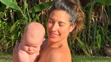 Giselle Itié celebra cinco meses do filho com clique fofo - Reprodução/Instagram