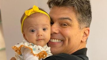 Mauricio Mattar encanta ao posar com sua netinha, Esmeralda - Reprodução/Instagram