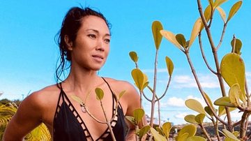 Danni Suzuki compartilha lindo registro ao celebrar seu retorno ao mar - Reprodução/Instagram