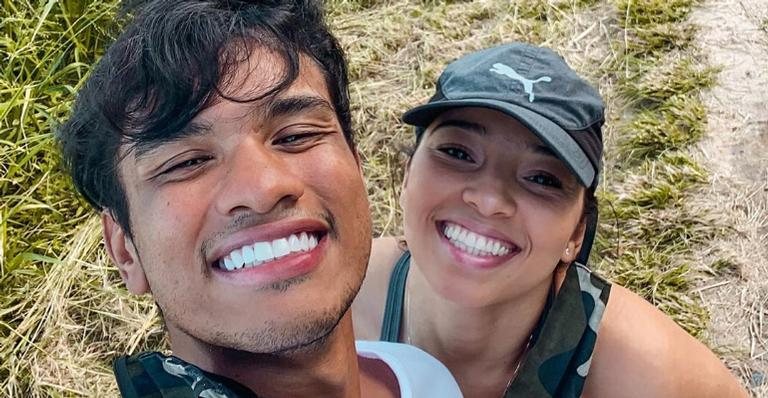 Luan, ex-integrante do Um44K, se casa com Caroline Barbosa - Reprodução/Instagram
