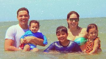 Wesley Safadão encanta ao surgir ao lado da família - Reprodução/Instagram