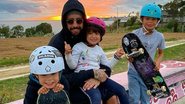 Pedro Scooby comenta relação com os filhos: ''Me sinto realizado'' - Reprodução/Instagram