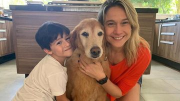 Fernanda Gentil se derrete pelo filho assistindo aula on-line - Reprodução/Instagram