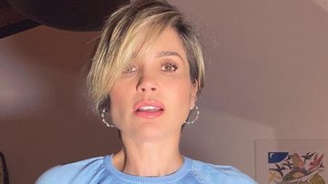 De máscara, Flávia Alessandra exibe sua rotina de exercícios - Reprodução/Instagram