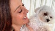 Claudia Raia encanta web ao posar com seu cachorrinho - Reprodução/Instagram