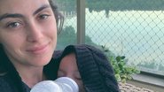 Mariana Uhlmann posa com o caçula e fala sobre a maternidade - Reprodução/Instagram