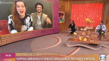 Sérgio Malheiros brinca sobre casamento com Sophia Abrahão: ''Enrolando'' - Reprodução/TV Globo