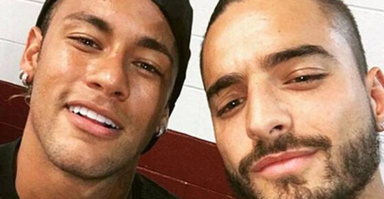 Maluma comenta ''briga'' com Neymar Jr. e esclarece: ''Tudo certo'' - Reprodução/Instagram