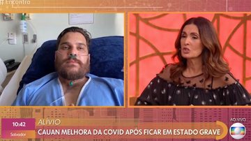 Sertanejo Cauan revela medo após Covid-19: ''Era muito insensato'' - Reprodução/TV Globo