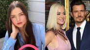 Miranda Kerr, ex-esposa de Orlando Bloom, celebra nascimento da filha do ator com Katy Perry - Instagram/Getty Images