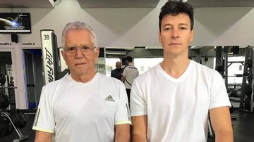 Rodrigo Faro surge malhando com Carlos Alberto de Nobrega - Reprodução/Instagram