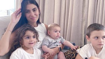 Mariana Uhlmann inicia a semana compartilhando registro fofíssimo de seu filho caçula, Vicente - Reprodução/Instagram
