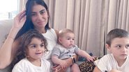 Mariana Uhlmann inicia a semana compartilhando registro fofíssimo de seu filho caçula, Vicente - Reprodução/Instagram