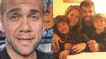 Daniel Alves relembra vídeo brincando com filho de Shakira - Reprodução/Instagram