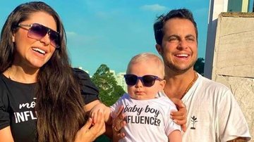Thammy Miranda posa com Andressa Ferreira e o filho, Bento - Reprodução/Instagram