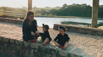 Fabiana Justus curte aniversário ao lado das duas filhas - Reprodução/Instagram