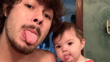 Rafa Vitti posta vídeo fofíssimo da filha lambuzada de amora - Reprodução/Instagram