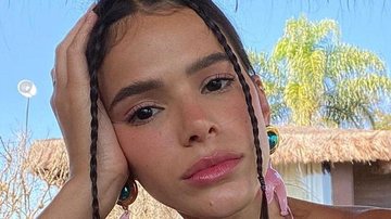Bruna Marquezine posa belíssima com maiô branco cavado - Reprodução/Instagram