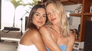 Fiorella Mattheis surge em avião e Thaila Ayala brinca: ''Tá indo onde sem me avisar?'' - Instagram