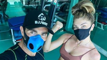 Personal Chico Salgado mostra treino de Grazi Massafera - Reprodução/Instagram