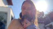 Laura Neiva flagra a filha na câmera da babá eletrônica - Reprodução/Instagram