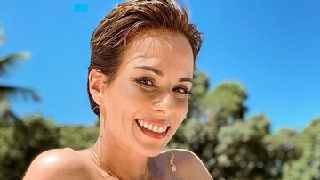 Ana Furtado arrasa ao surgir com penteado de cabelo molhado: ''Apaixonada nesse efeito'' - Instagram