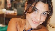 Giulia Costa posa de biquíni em banho de cachoeira - Reprodução/Instagram