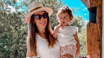 Bella Falconi flagra Stella fazendo passinhos de fralda - Reprodução/Instagram